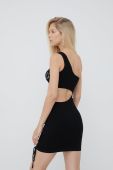 Сукня LaBellaMafia колір чорний mini облягаюча (2430294)