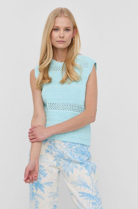Безрукавка Beatrice B жіночий колір блакитний