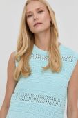 Безрукавка Beatrice B жіночий колір блакитний