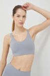 Бюстгальтер для йоги Joy in me Embrace колір сірий однотонний