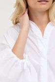 Сорочка Liviana Conti жіноча колір білий relaxed
