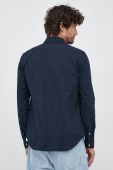Сорочка Manuel Ritz чоловіча колір синій regular класичний комір