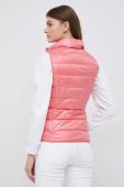 Пухова безрукавка Blauer жіночий колір рожевий перехідний
