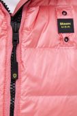 Пухова безрукавка Blauer жіночий колір рожевий перехідний
