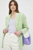 Піджак Mos Mosh колір зелений однобортний візерунок (3016195)