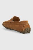 Замшеві мокасини Wojas чоловічі колір коричневий