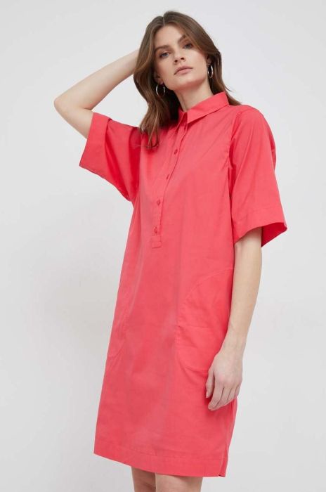 Сукня Mos Mosh Carlee колір рожевий mini пряма