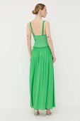 Сукня Beatrice B колір зелений maxi розкльошена (3245796)