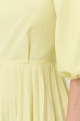 Сукня Beatrice B колір жовтий midi розкльошена