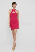 Сукня XT Studio колір рожевий mini облягаюча (3084198)