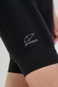 Велосипедні шорти Protest Prtdanube колір чорний візерунок висока посадка