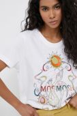 Бавовняна футболка Mos Mosh колір білий (3192452)