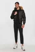 Bomboogie - Пухова куртка колір чорний