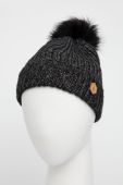 Шапка Volcom колір чорний з тонкого трикотажу (1899201)