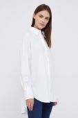 Сорочка Mos Mosh жіноча колір білий regular класичний комір
