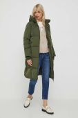 Пухова куртка Mos Mosh жіноча колір зелений зимова