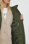 Пухова куртка Mos Mosh жіноча колір зелений зимова