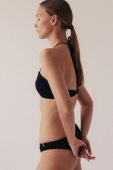Купальний бюстгальтер MUUV. Biustonosz K?pielowy Typu Bandeau Fluff колір чорний м'яка чашечка