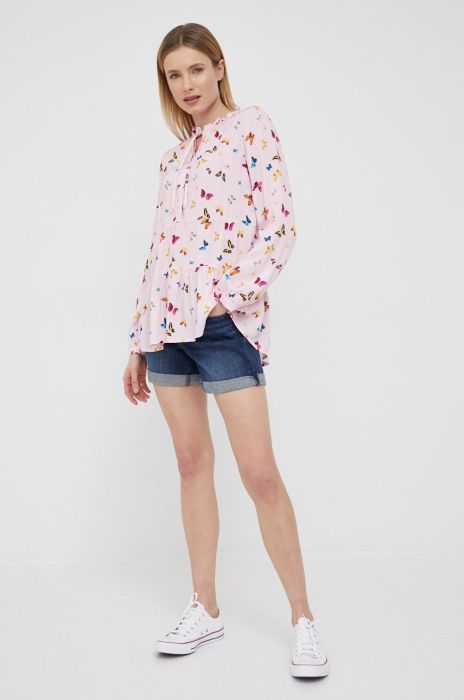 Блузка Frieda & Freddies жіноча візерунок колір барвистий
