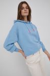 Кофта Frieda & Freddies жіноча  однотонна колір блакитний