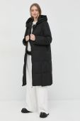 Пухова куртка Liviana Conti жіноча колір чорний перехідна