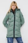 Куртка Frieda & Freddies жіноча колір зелений перехідна (2738833)