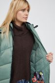 Куртка Frieda & Freddies жіноча колір зелений перехідна (2738833)