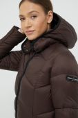 Куртка Frieda & Freddies жіноча колір коричневий перехідна (2738729)