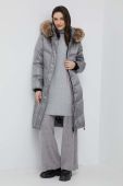 Куртка Frieda & Freddies жіноча колір сірий перехідна (2822509)