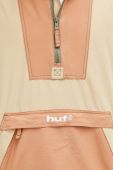Куртка HUF чоловіча колір бежевий перехідна oversize