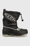 Дитячі зимові черевики Keen колір чорний