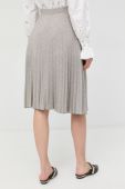 Спідниця Nissa колір сірий midi пряма