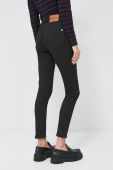 Джинси Silvian Heach Kim жіночі висока посадка колір чорний