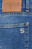 Джинси Silvian Heach жіночі висока посадка колір блакитний
