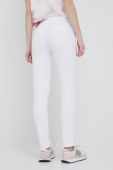 Штани Frieda & Freddies жіночі колір білий однотонні