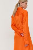Сукня Herskind колір помаранчевий midi oversize