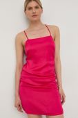 Сукня Herskind колір рожевий mini облягаюча