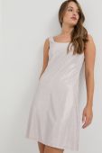 Сукня з домішкою шовку Beatrice B колір рожевий mini пряма