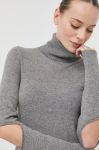 Вовняний светр Beatrice B жіночий колір сірий легкий гольф
