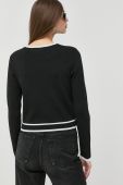 Светр Silvian Heach жіночий колір чорний легкий (2553980)