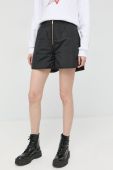 Шорти Notes du Nord жіночі колір чорний однотонні висока посадка