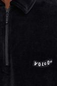 Кофта Volcom чоловіча колір чорний однотонна (3530361)