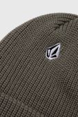 Шапка Volcom колір зелений з товстого трикотажу (3543263)