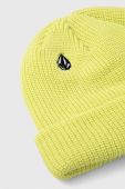 Шапка Volcom колір зелений з товстого трикотажу (3539330)