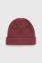 Шапка Volcom колір бордовий з товстого трикотажу