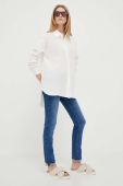 Сорочка Rich & Royal жіноча колір білий relaxed класичний комір