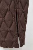 Пухова куртка Liviana Conti жіноча колір коричневий перехідна