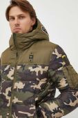 Куртка Blauer чоловіча колір зелений зимова (3578799)