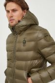 Куртка Blauer чоловіча колір зелений зимова (3565166)