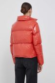Пухова куртка Blauer жіноча колір помаранчевий зимова